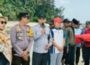 Nasionalisme di Ujung Negeri:  Warga Aru Bentangkan Bendera 81 Meter Menghadap Australia