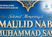 Peringati Maulid Nabi 1448 H, Kemenag Kepulauan Aru Gaungkan Pesan Damai dan Kepedulian Sesama