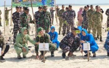 Jelang Hari Jadi ke-81, TNI Tiga Matra di Tual Turun Tangan Jaga Pesisir Kei Kecil