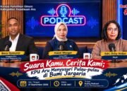 KPU Aru Luncurkan Podcast Perdana, Kupas Cerita Perjuangan Menyisir Pulau Terluar